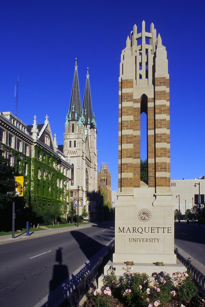 Marquette University Campus Beautification The Kubala Washatko Architects